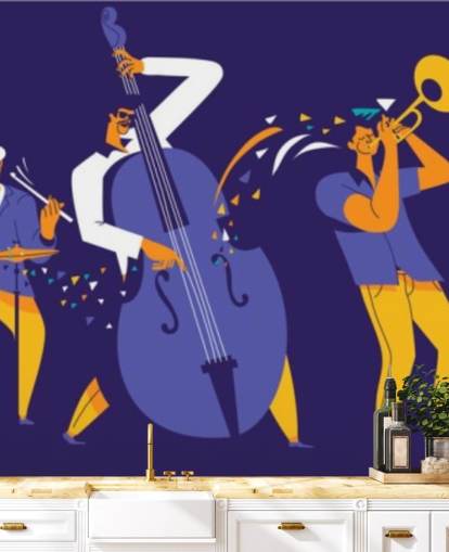 purple and yellow musicians wallpaper purple and yellow musicians wallpaper