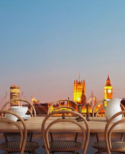fond d'écran blue london eye by thames