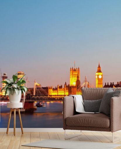 Descargar el fondo de pantalla blue london eye by thames