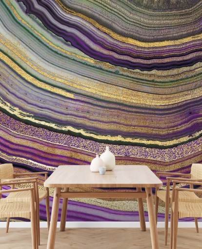 papel de parede ágata roxo e dourado papel de parede ágata roxo e dourado
