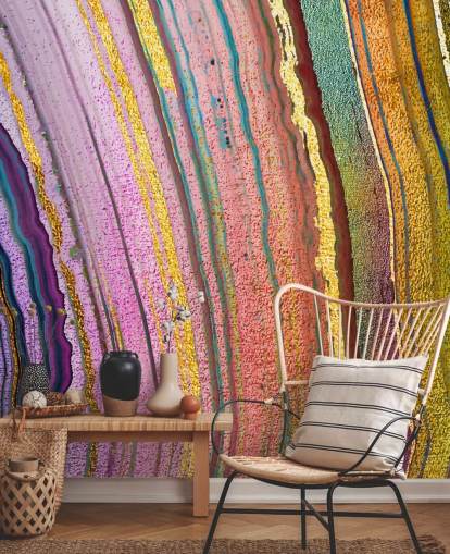 fondo de pantalla de geoda de colores