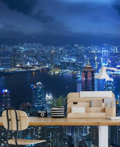 blue city at night wallpaper blue city at night wallpaper