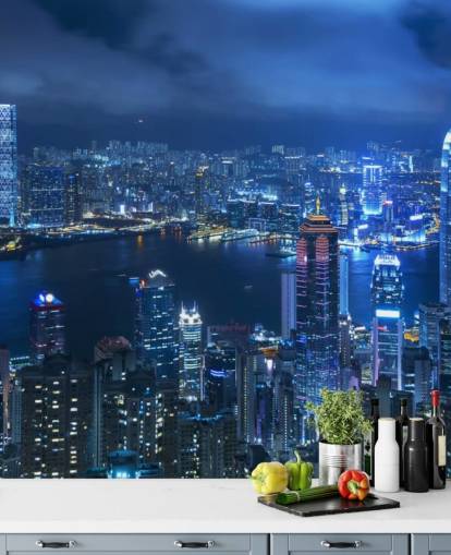 blue city at night wallpaper blue city at night wallpaper