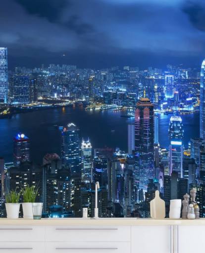 blue city at night wallpaper blue city at night wallpaper