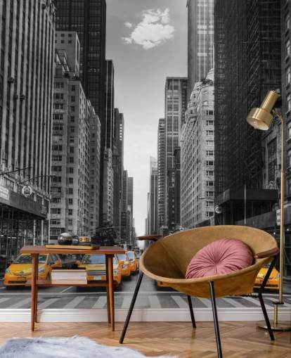 Gelbe New Yorker Taxis