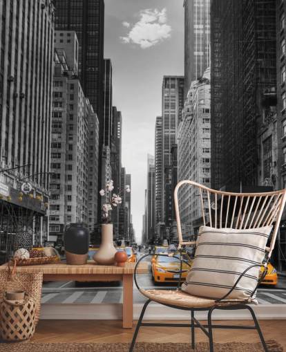 Gelbe New Yorker Taxis