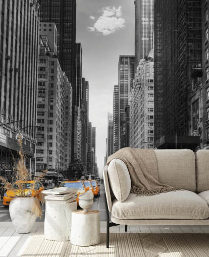 Taxis jaunes de New York