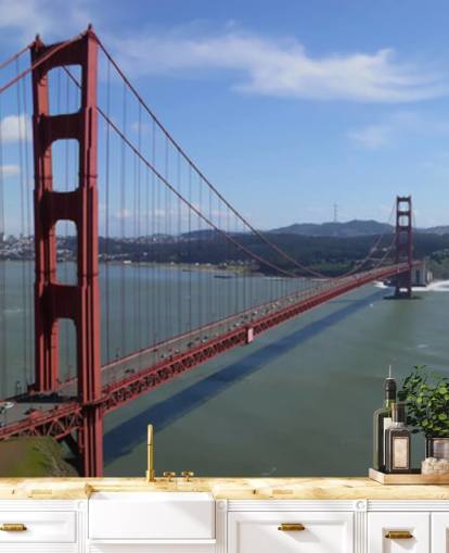 San Francisco Bridge Wall Mural