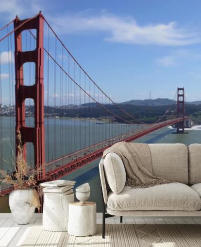 San Francisco Bridge Veggmaleri