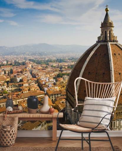 vista a volo d'uccello di firenze wallpaper vista a volo d'uccello di firenze wallpaper