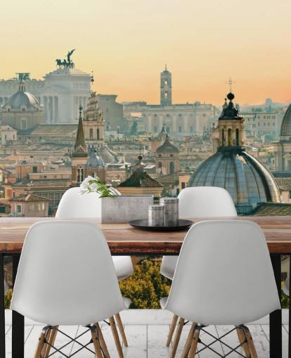 papel de parede roman cityscape