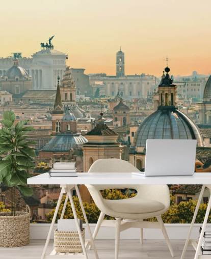 roman cityscape wallpaper