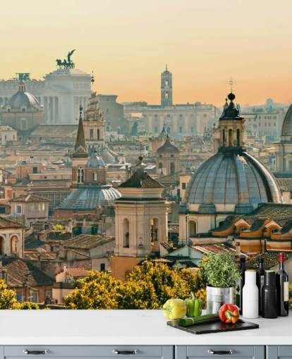 roman cityscape wallpaper