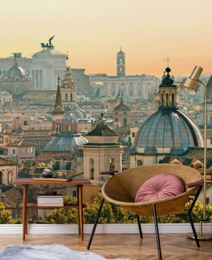 roman cityscape wallpaper