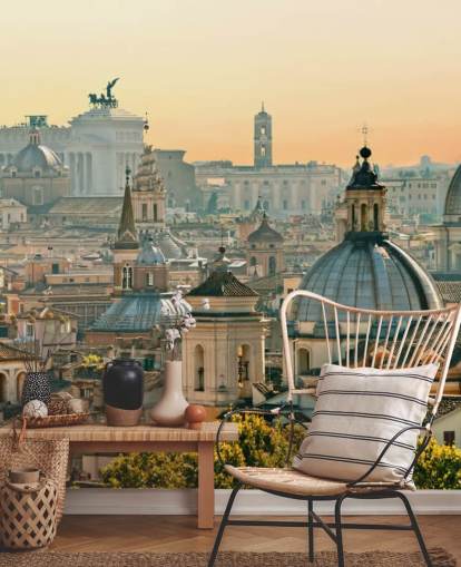 roman cityscape wallpaper