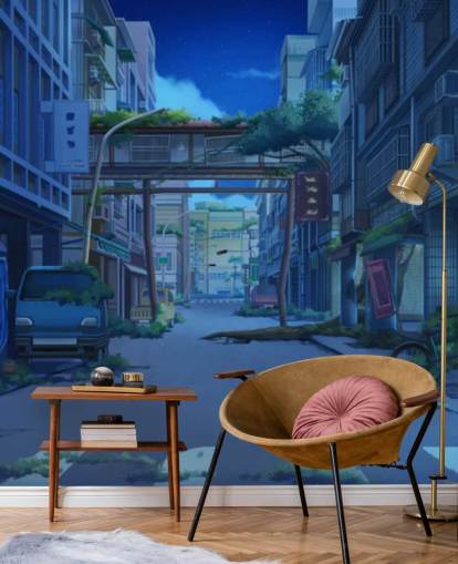 dark and deserted animated city street wallpaper dark and deserted animated city street wallpaper