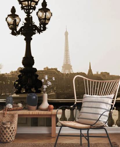 Brücke von Alexandre III, Paris Tapete