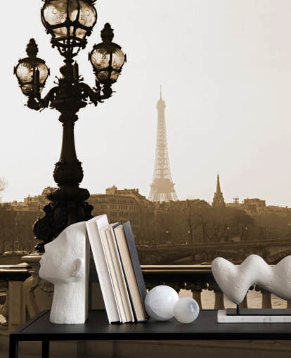 Broen av Alexandre III, Paris tapet