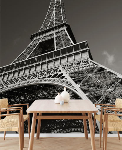 Fond d'écran La Tour Eiffel vue d'en bas