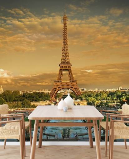 Eiffeltornet Paris Bakgrund Eiffeltornet Paris Bakgrund