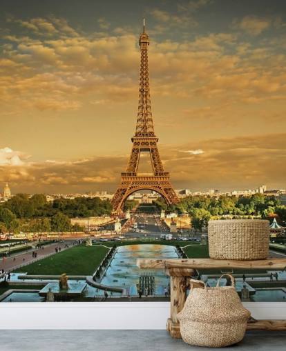 Eiffeltornet Paris Bakgrund