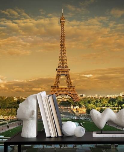 Eiffelturm-Paris Tapete