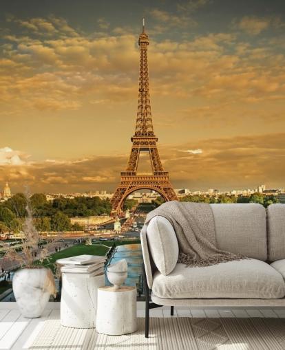 Papel de Parede Torre Eiffel Paris