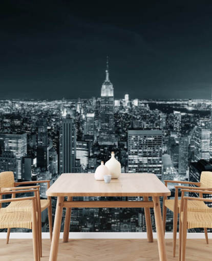 Horizonte de Manhattan de Nueva York Papel pintado del horizonte de Nueva York