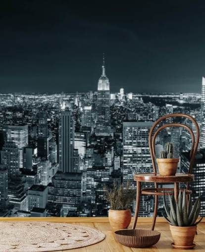 New York Manhattan Skyline New York Skyline Wallpaper
