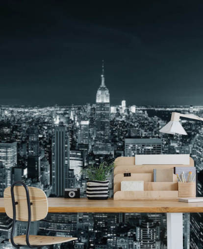 Skyline di New York Carta da parati con skyline di