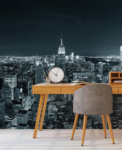 New Yorkin Manhattanin sil New York Skyline Taustakuva