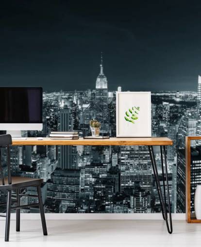 New Yorkin Manhattanin sil New York Skyline Taustakuva