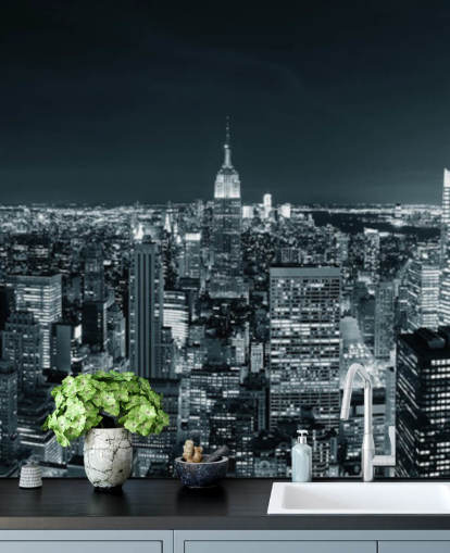 New York Manhattans skyline New York Skyline Bakgrunn