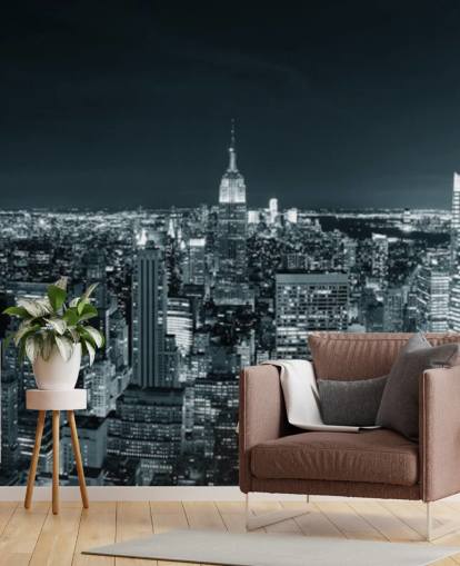 New York Manhattan Skyline New York Skyline Wallpaper