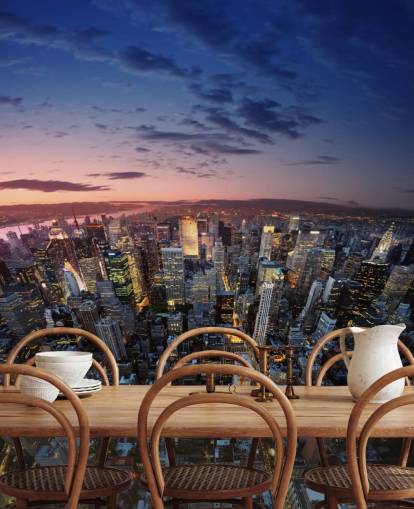 New York Night Bakgrund