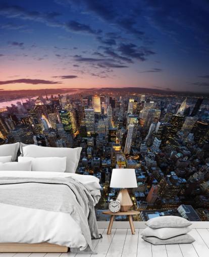 New York Night Behang New York Night Behang
