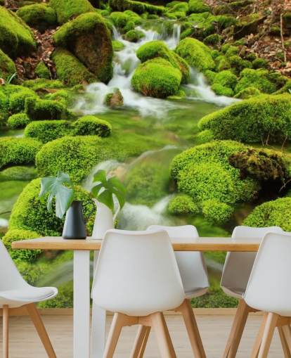 Mural de pared Mossy Wallpaper