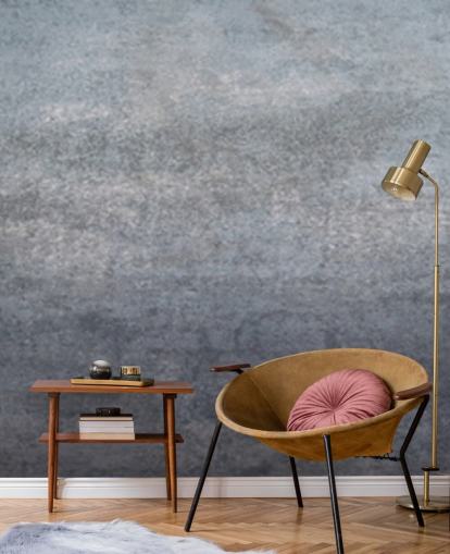 carta da parati effetto acciaio