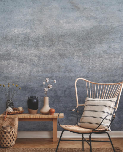 carta da parati effetto acciaio