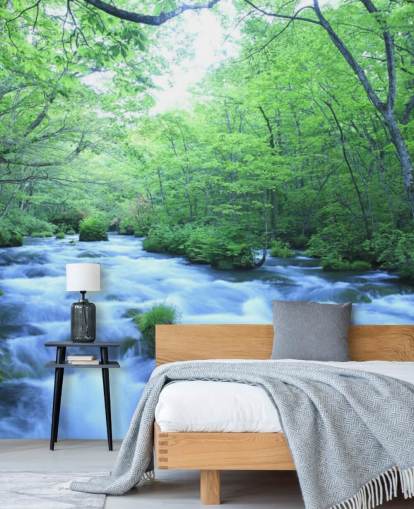 River in Forest Wallpaper River in Forest Wallpaper