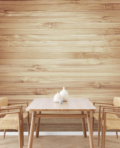 Papel pintado de madera natural marrón