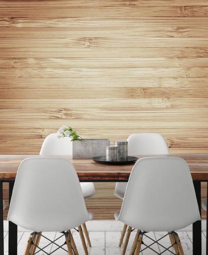 Bruin natuurlijk hout behang