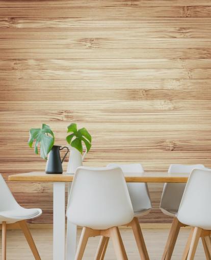 Papel pintado de madera natural marrón