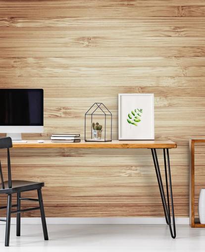 Bruin natuurlijk hout behang Bruin natuurlijk hout behang