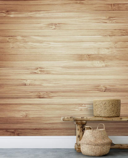 Papier peint en bois naturel marron Papier peint en bois naturel marron