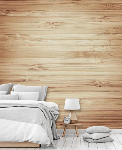 Brown Natural Wood Wallpaper