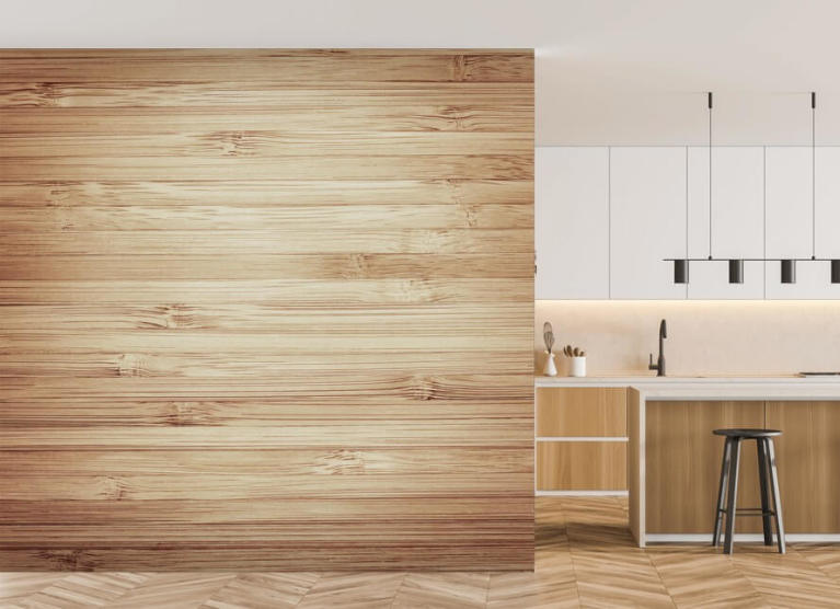 Papier peint et peintures murales effet bois Wallsauce FR