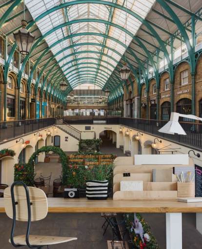 convent garden in lockdown wallpaper