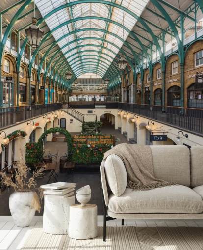 convent garden in lockdown wallpaper