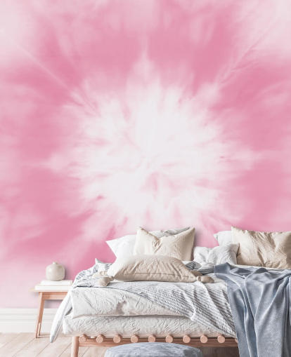 pink and white tie dye wallpaper 